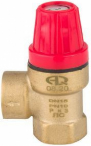 Клапан предохранительный   1/2"  ВР-ВР 6,0 бар AQUALINK ###