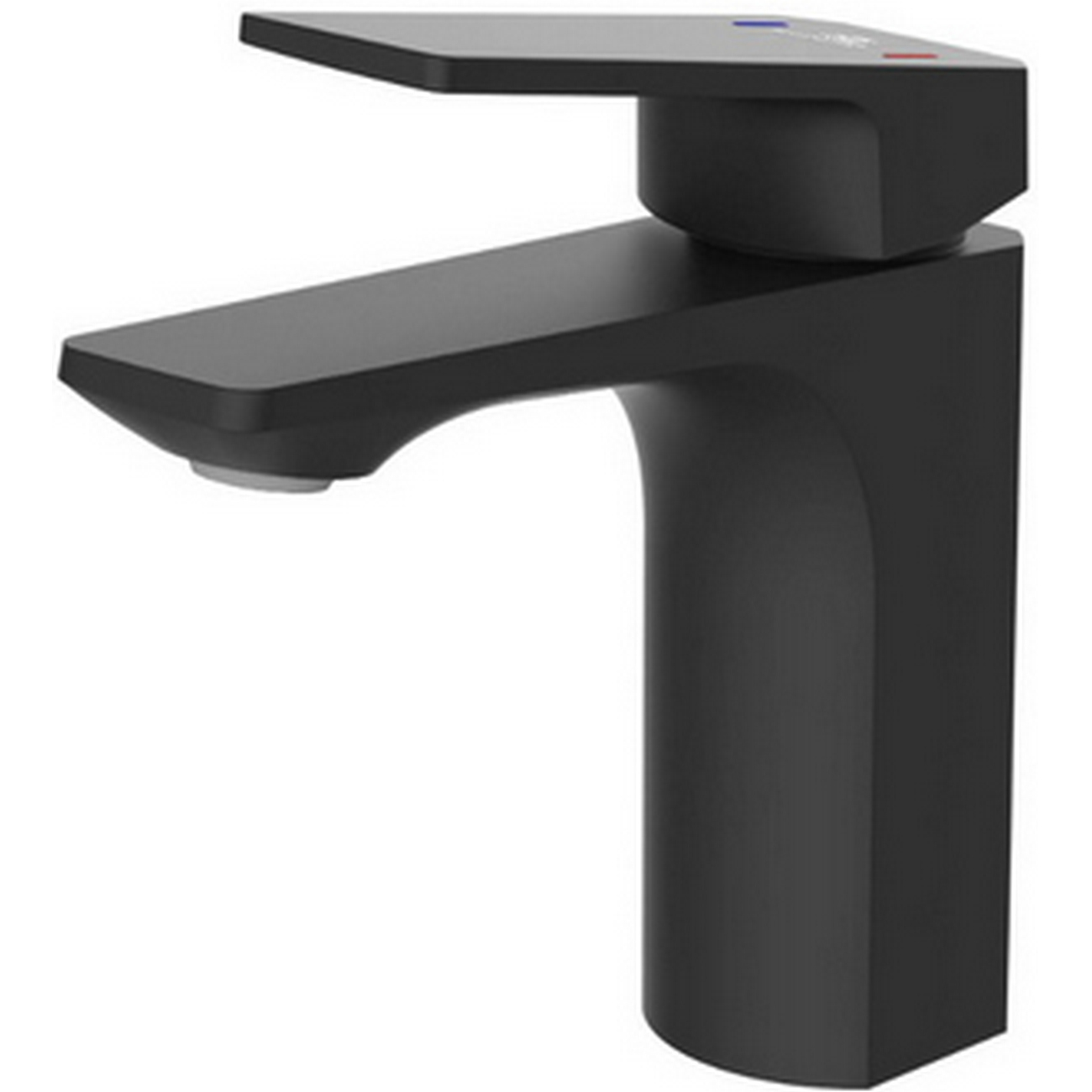 Смеситель для раковины Diadonna D165-10BL, монолитный излив