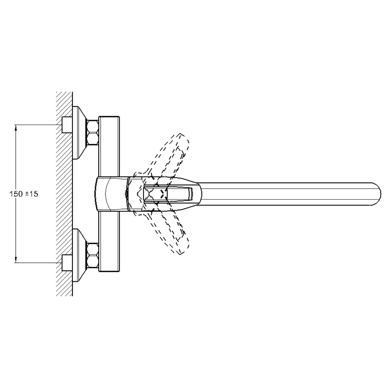Смеситель для ванны G-Lauf LOF6-A033