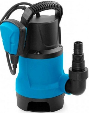 Насос дренажный ZEGOR ZTP-750D (Е)  (для грязной воды,корп. пластик, 0,75КВт, напор 8 м, 12,6 куб.м./час)